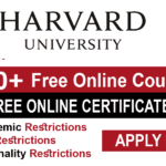 Harvard Free Online Courses with Certificate 2025